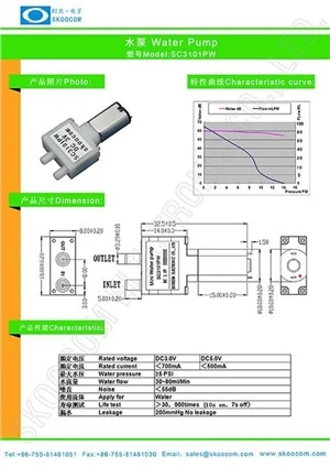 Hoge druk 12v Dc Water Jet Elektrische Pomp